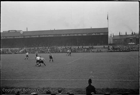 Bolton Wanderers Reserve Team Play At Burnden Park By Humphrey Spender