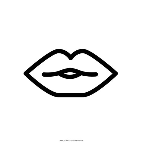 Dibujo De Labios Para Colorear Ultra Coloring Pages