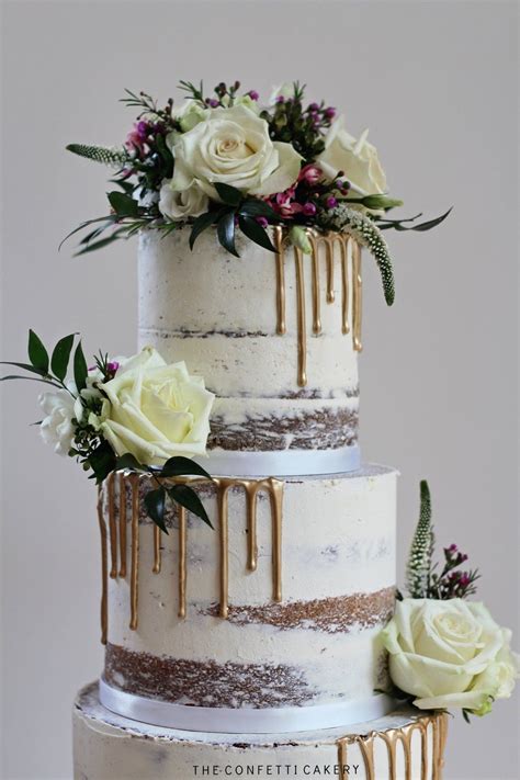 Resultado De Imagen Para Naked Cakes Chocolate Wedding Cake Romantic