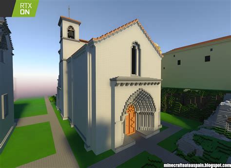 Minecrafteate en RTX Nº10 Réplica de la Iglesia de Santa María de