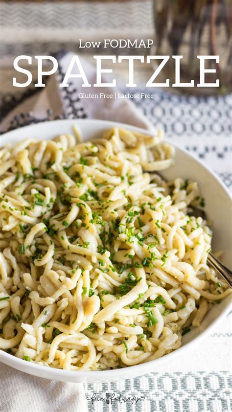 3 tbsp water 1 1/4 cup gluten free flour blend see notes below Low FODMAP Spaetzle | Recipe | Low fodmap, Fodmap, Gluten ...