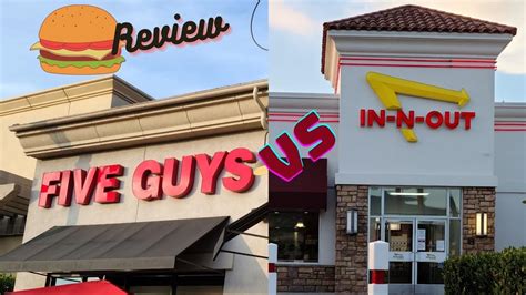 in n out burger vs five guys the best fast food burger challenge american fast food review