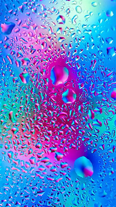Rainbow Water Drops On Glass Iphone 6 6 Plus And Iphone
