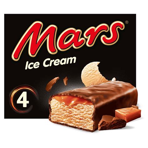 Mars Chocolate Caramel Ice Cream Bar 4 X 51ml Bestway Wholesale
