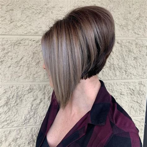 Stacked Inverted Bob Haircuts For Stylish Edgy Girls In