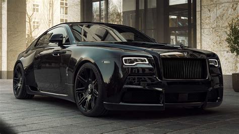 Rolls Royce Wraith Hitam Jadi Lebih Seram Dengan Tenaga 700 Hp