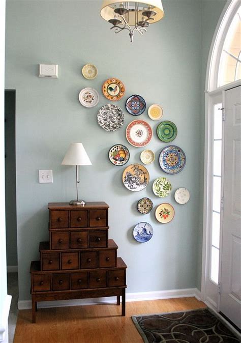 The first step is deciding where you will hang them from. How to hang plates on a wall to create an eye-catching look | Home decor, Plates on wall, Home