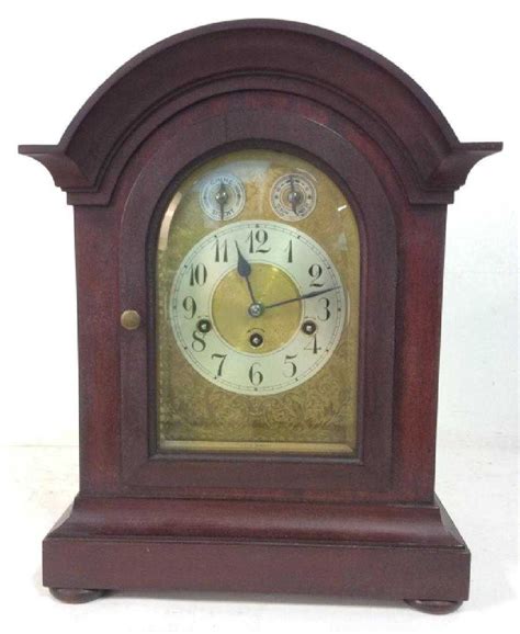 Antique Junghans German Standing Mantle Clock