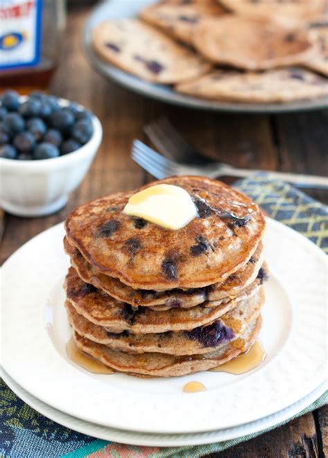 Vegan Blueberry Pancakes Nutritious Eats
