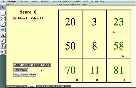 Cross Number Puzzles—addition And Subtraction Youtube