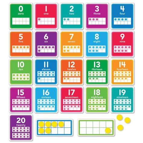 0 20 Numbers Bulletin Board Set Classroom Essentials Scholastic Canada