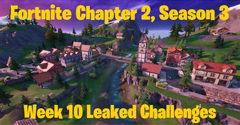 A wildcard mask uses 0s to indicate that bits must match. Fortnite Chapter 2 Season 3 Week 10 Challenges Leaked ...