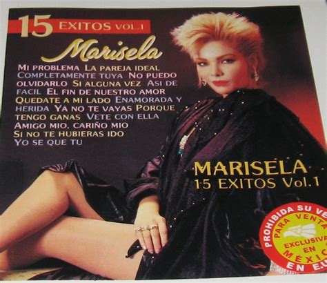 Marisela 15 Exitos Volume Vol 1 Amazon Com Music