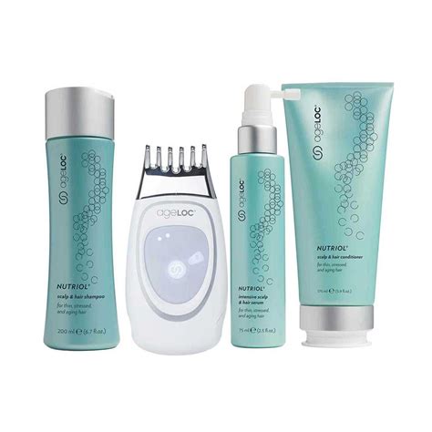 Searching for a good hair serum and not finding much luck? ageLOC Nutriol Scalp & Hair System + AgeLOC Galvanic Spa ...