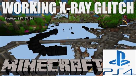 Minecraft Working X Ray Glitch On Ps4 Edition 206 Complete Guide