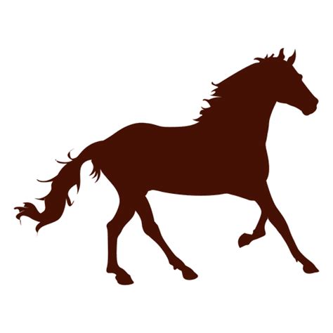 Farm Horse Running Silhouette Transparent Png And Svg Vector File