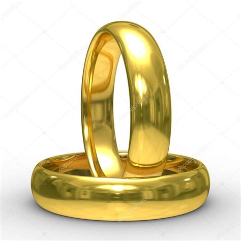 Two Gold Wedding Rings — Stock Photo © Isergey 1186638