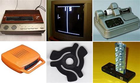 How Many Retro Gadgets Do You Recognise Daily Mail Online