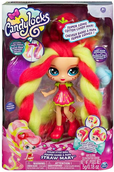 Candylocks Sugar Style Deluxe Doll Straw Mary 20114332 Ηρωες