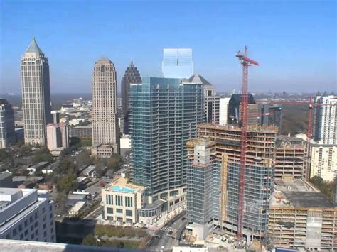 Timelapse Construction Of 12th And Midtown Atlanta Youtube