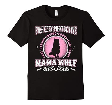 Protective Mama Wolf T Shirt Td Teedep