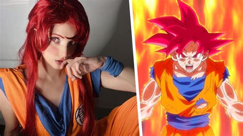 Dragon Ball Goku Gender Bender Cosplay Shows Her As A True Saiyan Goddess Earthgamer Pledge