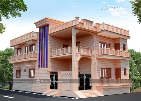 North Indian Style Minimalist House Exterior Design Kerala House Design Reverasite
