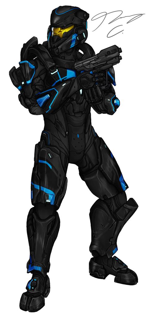 Commission Spartan Nanodefiant By Guyver89 On Deviantart Halo Armor