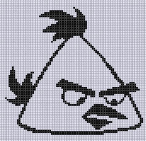 Brace Face Patterns Angry Birds 2 Cross Stitch Pattern