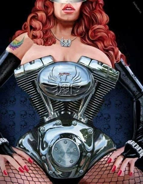 Pin By Caity On Harley Bikergirl Motorcycle Artwork Harley Davidson