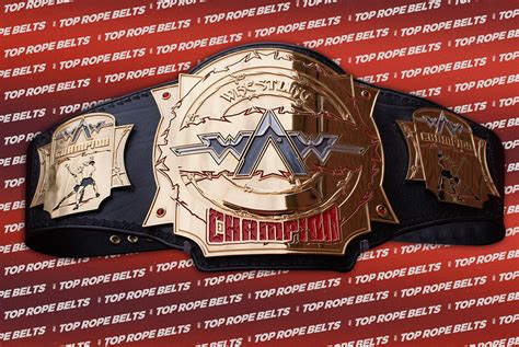 Waw Championship Belt Top Rope Belts