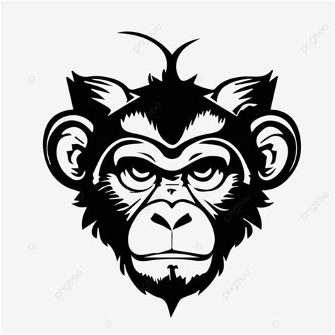 Monkey Logo Vector Illustration To Generative Ai Monkey Logo Monkey