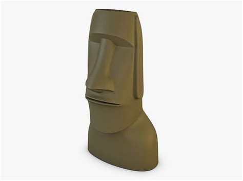 Moai Statues V 1 3d Model 3D Model Meshplorer