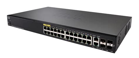 Cisco Sf350 24mp Switch 24x 100mbs Max Poe 375w 2x Combo