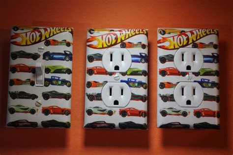 Check spelling or type a new query. Hot Wheels Mattel 3 piece Light Switch Plate and Socket ...
