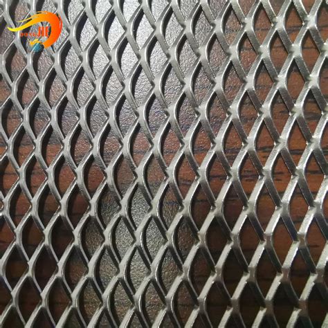 China Galvanized Sheet Material Diamond Expanded Metal Mesh Factory And