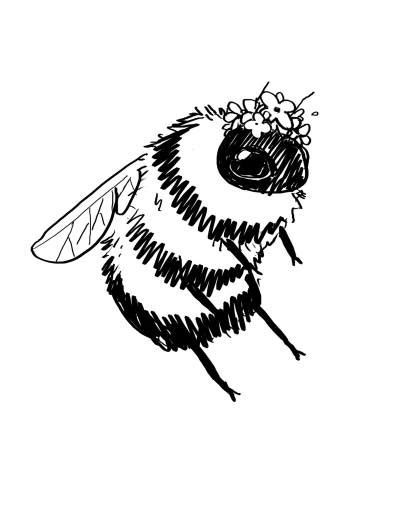 Okay But Imagine Bees With Tiny Flower Crowns Tumbex