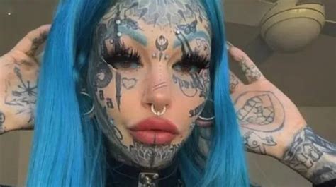 Dragon Girl Who Spent £200000 On Tattoos And Surgery Admits Look Limits Job Options Mirror