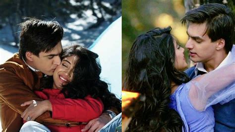 Kartik And Nairas Kissing Moments From Yeh Rishta Kya Kehlata Hai