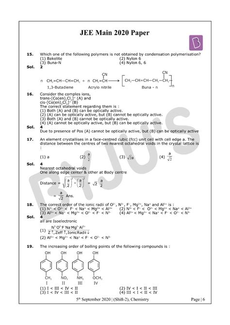 This pack contains a comprehensive set of individual resources to prepare students for aqa english language paper 2, question 5. Solved Paper of JEE Main 2020 Chemistry (Shift 2-5th Sept) - Download PDF