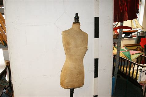 7800043 Male Torso Mannequin H 76cm On Stand H 156cm