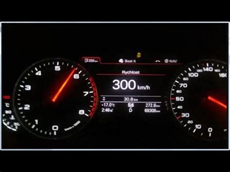 A mile per hour is a unit of speed commonly used in the united states. AUDI A7 0-300 Km/hour acceleration 3.0 TFSI Vmax - YouTube