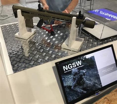 General dynamics' next generation squad weapon automatic rifle variant. A sneak peak of what might be the Army's next rifle ...