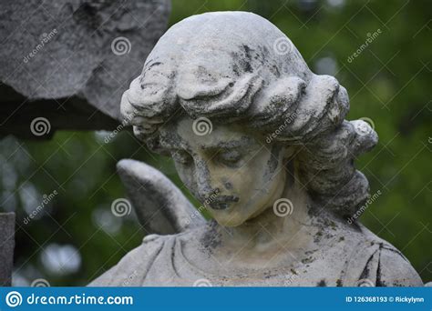 Angel Found At Oakwood Cemetery In Fort Worth Texas Stock Image Image