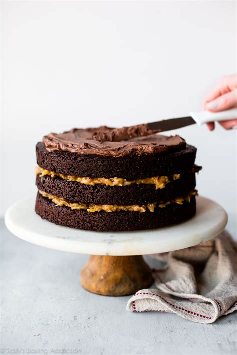 Typically you use it to frost german chocolate cake, but i've also used it as sandwich cookie filling. Upgraded German Chocolate Cake | Sally's Baking Addiction