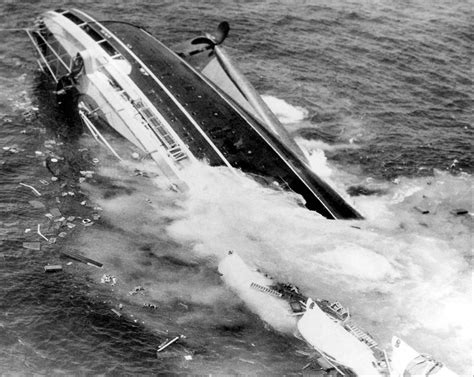 Images Sinking Of The Andrea Doria Andrea Doria Abandoned Ships