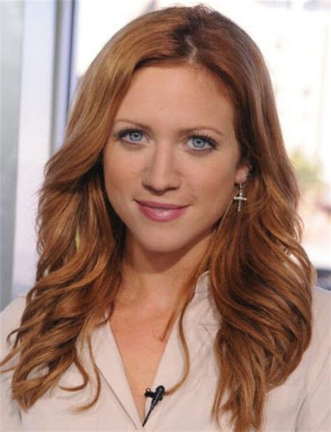 brittany snow red hair color natural hair color natural hair styles red color celebrity