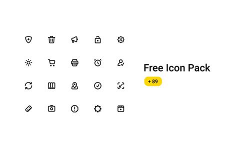 Figma Free System Icons