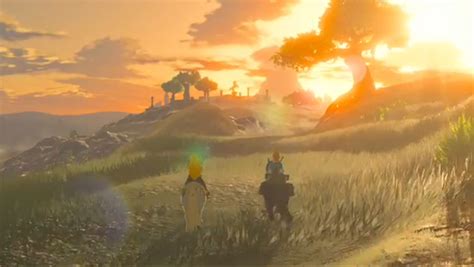 New Screenshots Of Breath Of The Wild Japanese Trailer Legend Of