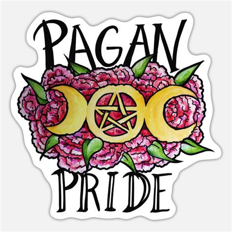 Wicca Witches Paganism Pagan Pride Bumper Sticker Decal Witchcraft Auto
